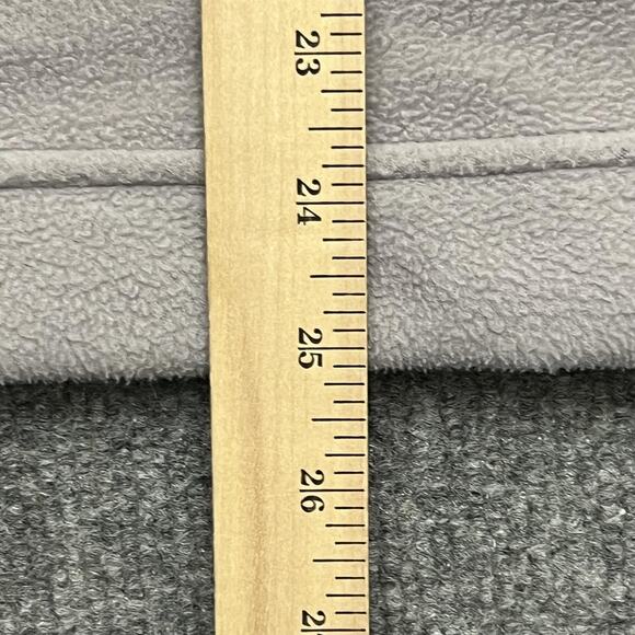 Mountain Hardwear Jacket Womens Medium Gray Full Zip Fleece Nylon Panels Outdoor - Picture 9 of 9